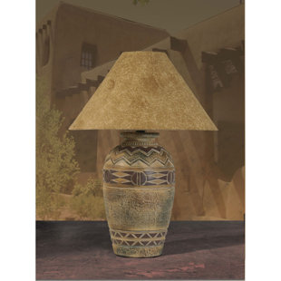 Lampe De Table Sud-ouest 30" H Avec Abat-jour Empire
