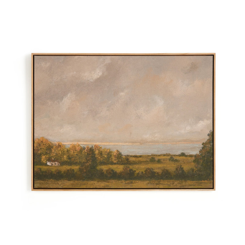 Country Lake House by Lori Marie, 18'' H x 24'' W