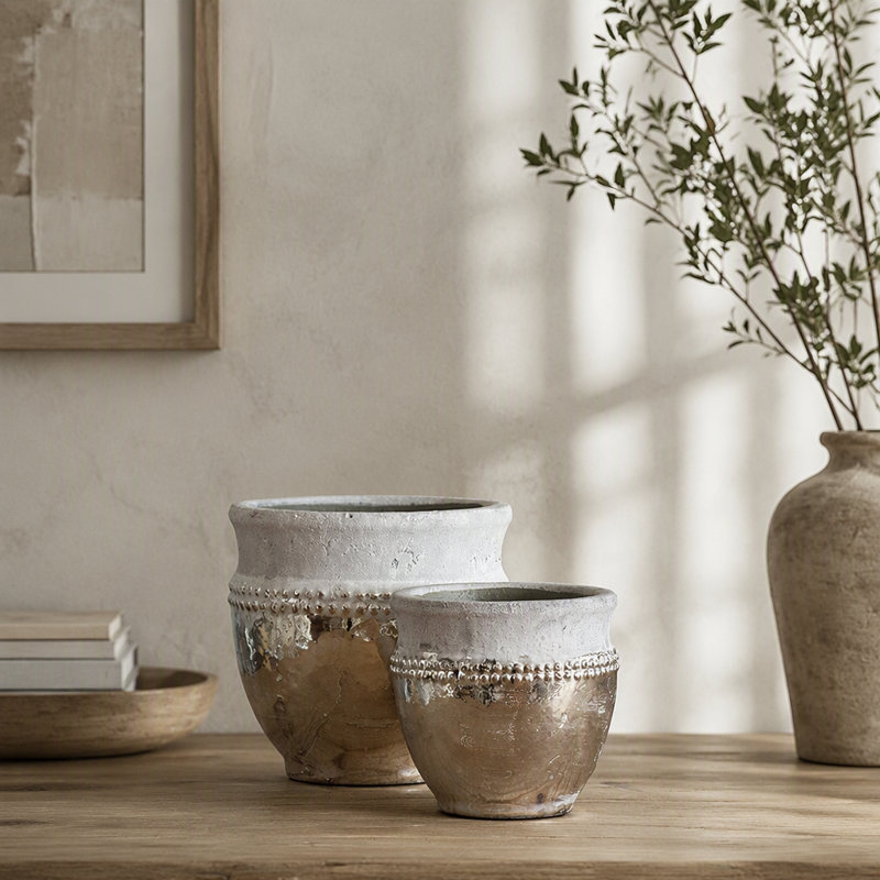 Terracotta Outdoor Cachepot