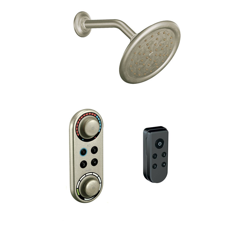 IO Digital Shower Faucet Trim, Brushed Nickel