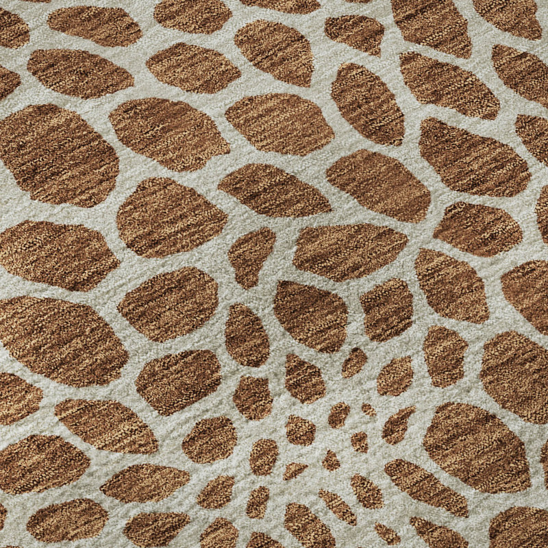 Premium Machine Washable Prisco Paprika Rug, Runner 2'3" x 7'6"