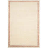 Nepalese Hand-Knotted Cream Area Rug
