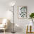 Jernell 70" LED Dimmable Torchiere & Reading Floor Lamp with Remote Control-1270286859