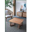 Table basse 27,6 x 27,6 x 13,8 po en teck