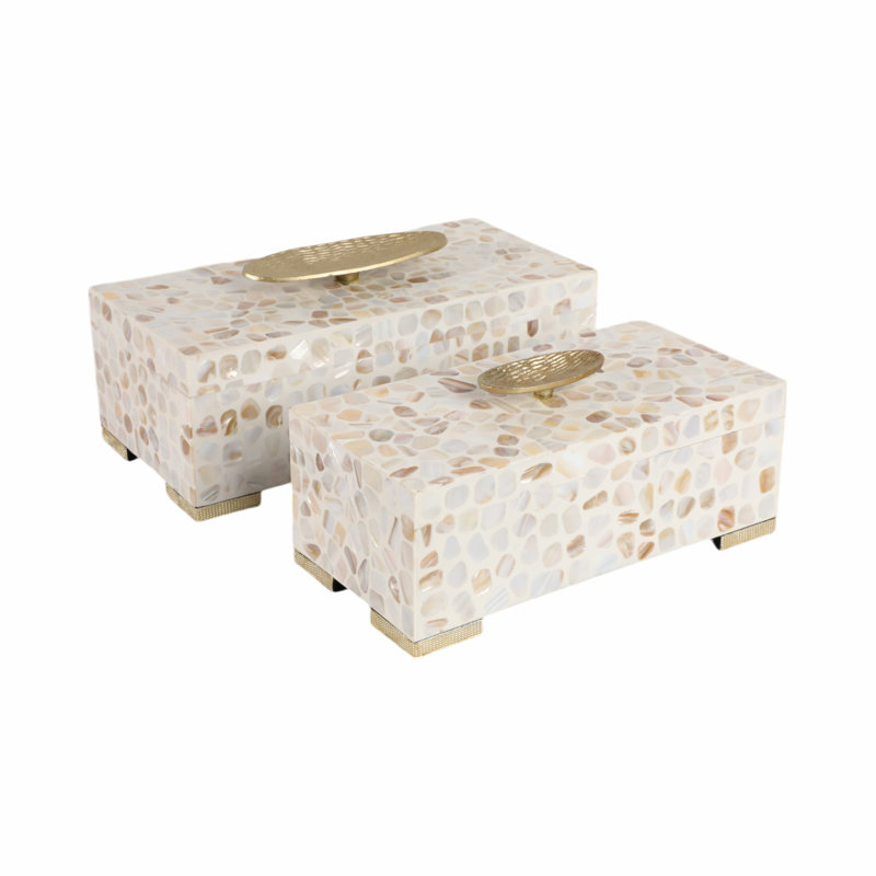 Boîtes rectangulaires 12 "et 14" H et 6 ", de 2 à 14" x 7 "x 6" Allerd