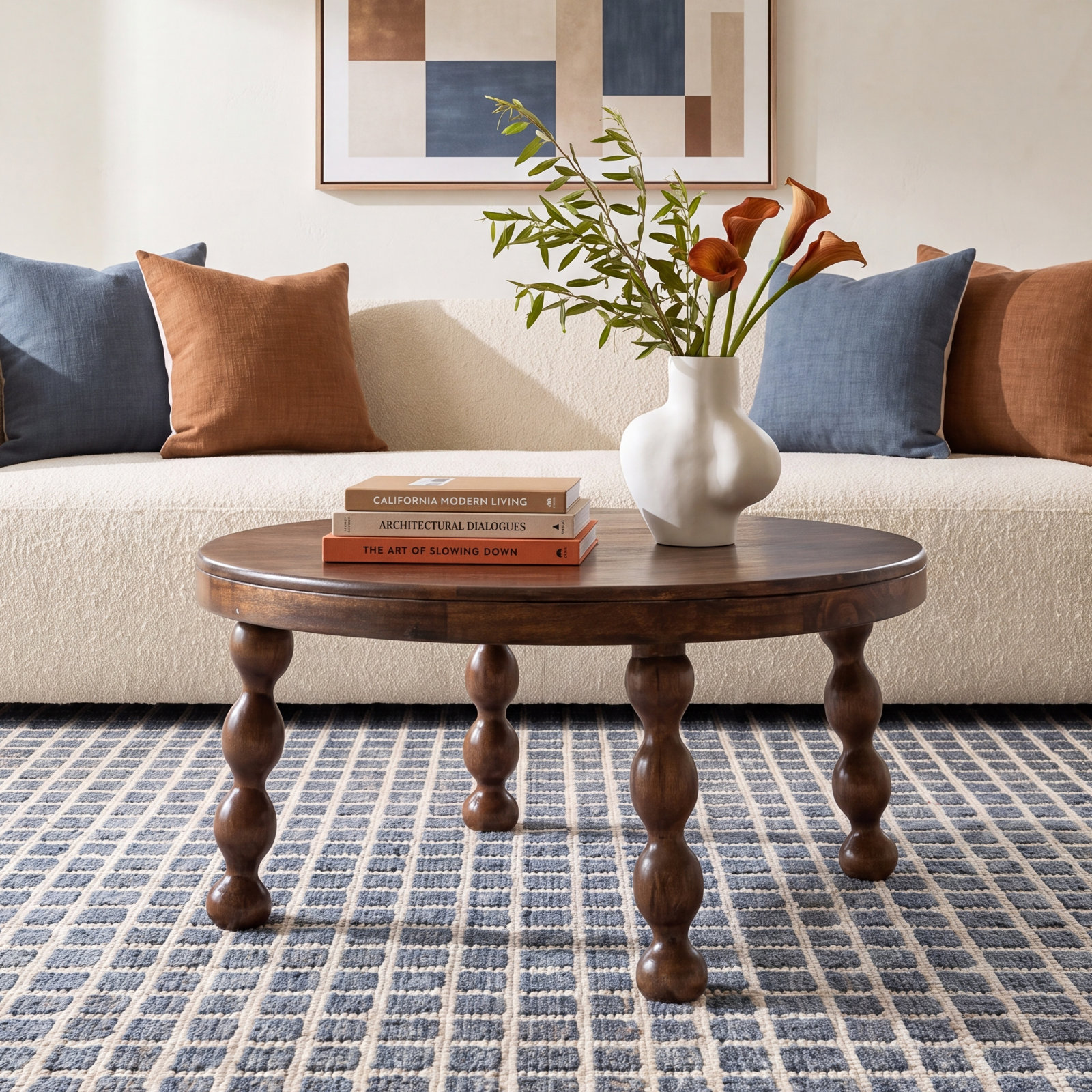 32" Round Mango Coffee Table