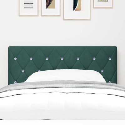  Velvet Headboard Argyle With Headboard 90 Cm Velvet