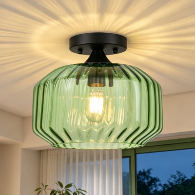 9.84-In Semi Flush Mount Ceiling Light