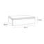 48cm W Manufactured Wood Bedside Table