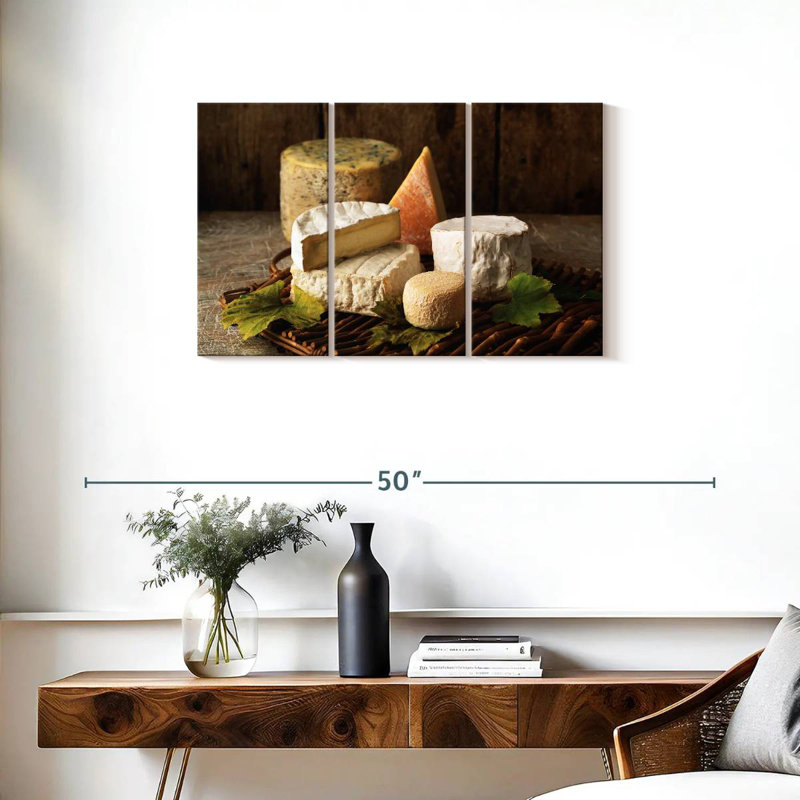 Yarlin Rustic Cheese, 20" H x 33" W