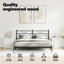 Bedside Cabinet With 2 Pcs 44 X 34.5 X 45 Cm-1498285592