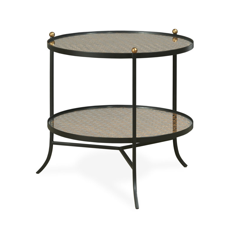 Great South Bay Glass End Table