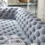 Canapé Chesterfield à accoudoirs roulés de 95 po Tamel