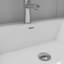 Ensemble de meuble-lavabo mural 48 po avec plateau intégré en résine-990840312