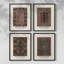 «William Morris III», ensemble de 4 reproductions encadrées-584526069-584526074