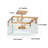 Verya Glass Semi Flush Mount