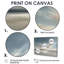 Alysse - plage, reproduction d'art sur toile, bord de mer blanc-1030247977-1030247983-1030247973