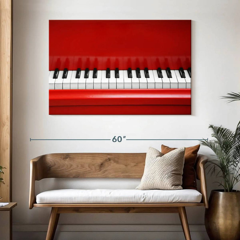 Abarca Glossy Red Piano