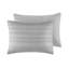 Ensemble d'édredon en jacquard à pince teintée avec coussin décoratif Gracie Mills Lucia-101228284
