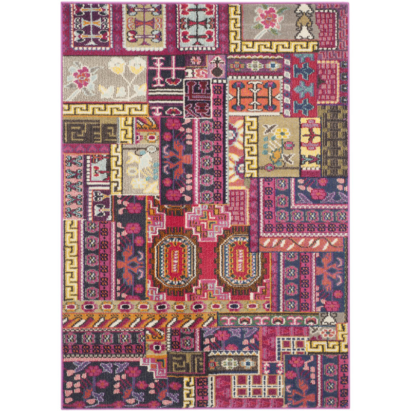 Marsha Abstract Hand Woven Area Rug, Rectangle 122 x 170 cm
