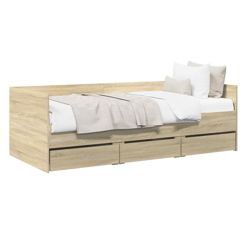 Daybed, Sonoma Oak