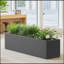 Grande jardinière rectangulaire en métal 36 * 10 * 10 pouces-944509153