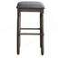 Ensemble de 2 tabourets de bar en bois Arnhem, gris-1555754933-1555754931