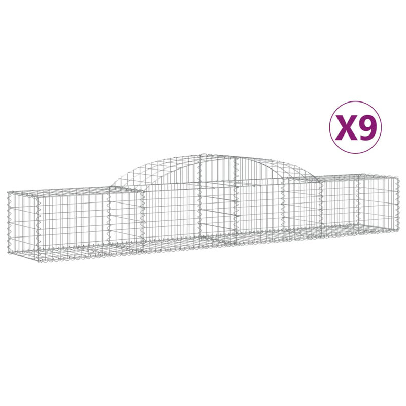 Briceida Silver Galvanised Iron, 60cm H x 300cm W x 50cm D