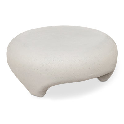 Ines Outdoor Round Coffee Table