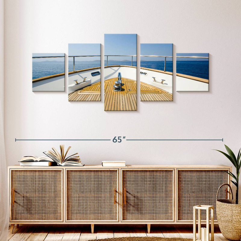 Yacht Forward Deck, 24" H x 55" W