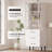 70.9'' H X 94.48'' W Book Cabinet Storage Bookcase Set-1615813526