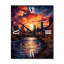 Horloge murale moderne City Minneapolis Popart I - Cityscapes-99631765