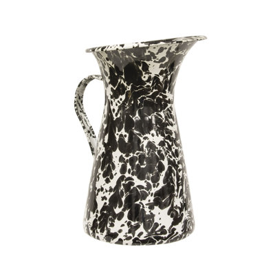 Vase de table noir Pollock 11 po Pollock