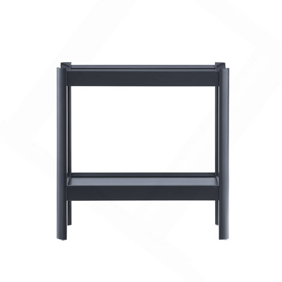 Matte Black Nightstand