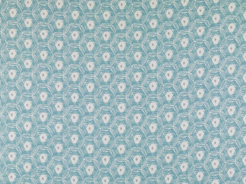 Alhambra Fabric, Aquamarine