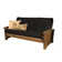 Stratford Full 83" Wide Futon Frame and Mattress