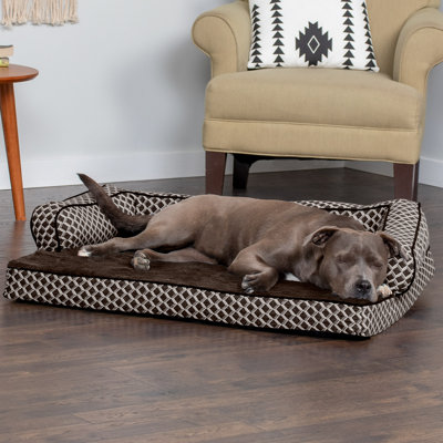 Plush & Diamond Décor Comfy Couch Pet Bed