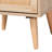 Willumsen 2-Drawer Nightstand in Oak Brown Finish, 21.7'' H X 15.7'' W X 15.7'' D