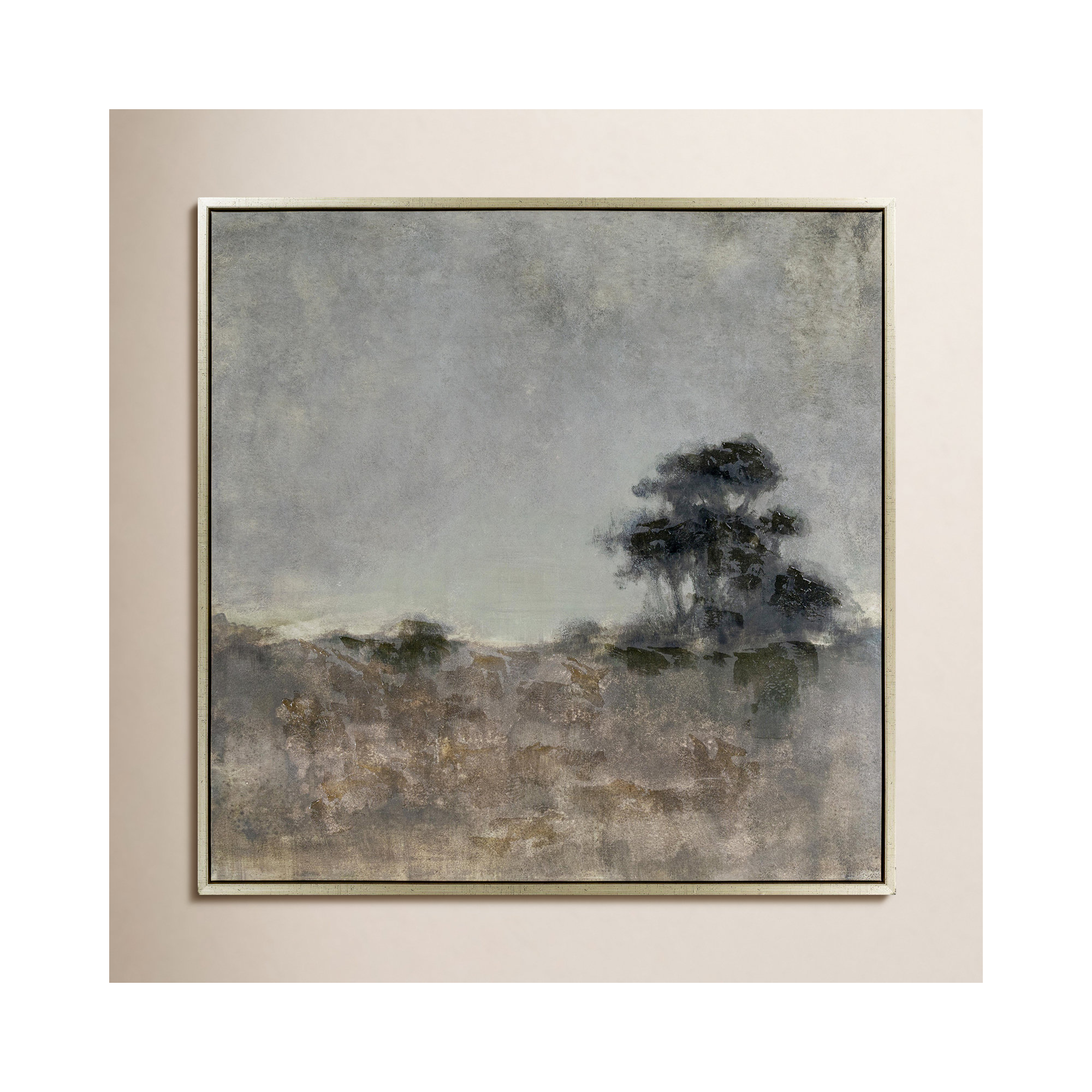 Wall Art, Gray, Silver
