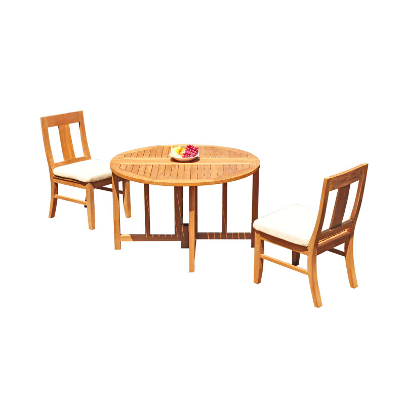 Ensemble repas d'extérieur rond 48 po L Osborne, 2