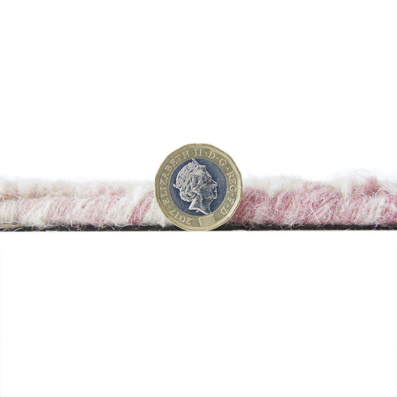 Adran Damask Handtufted Area Rug, Rectangle 120cm x 170cm
