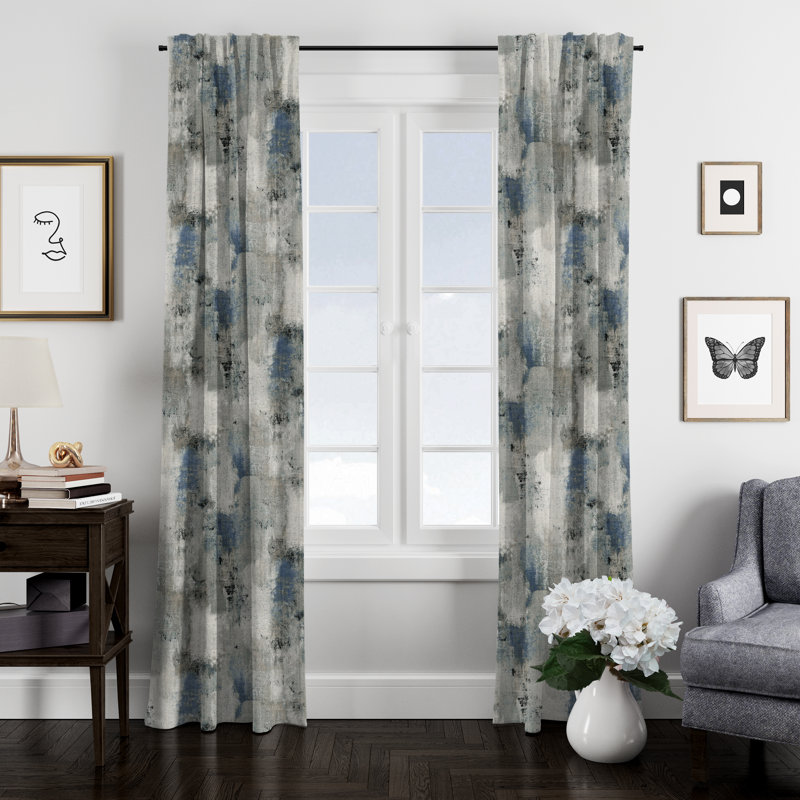 Panneau de rideau simple obscurcissant avec passe-tringle Drapery, clair, l 50 po x L 96 po