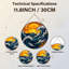 Panneau de vitrail 12 po H Sunset-1460609025