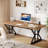 Metal Base Computer Desk-441314340-433030469