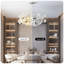 31.5 " 6-light Ceramic Ginkgo Leaf Chandeliers-2122901064