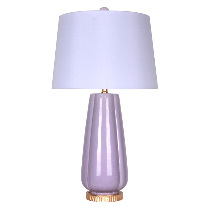 Monroe Table Lamp, Lavender