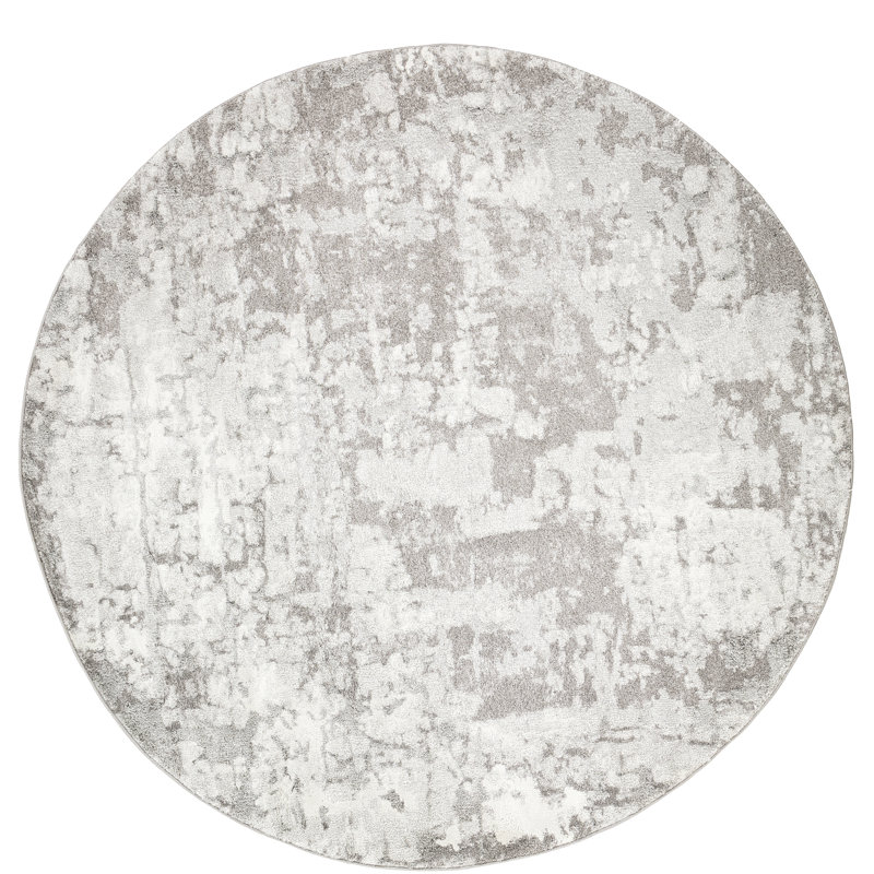 Kolar Abstract Indoor Rug, Round 5'3"