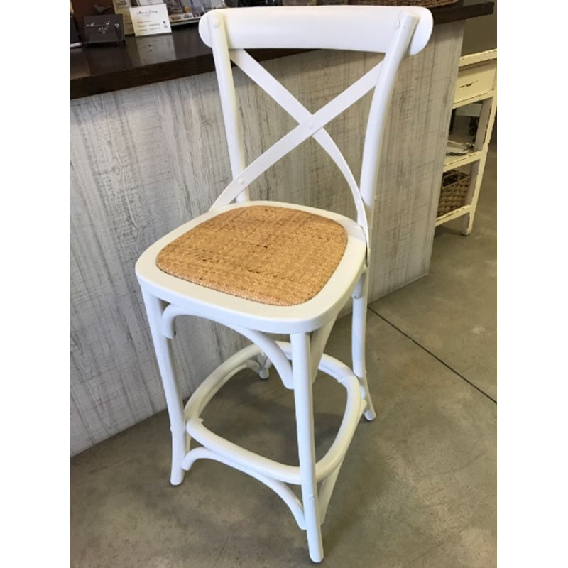 Counter Stool with Metal Frame