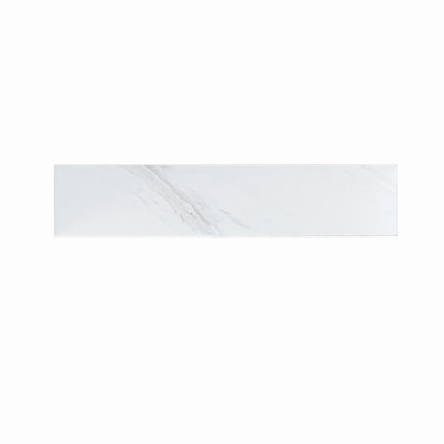 22" Sidesplash , Bathroom Vanity Top with Backsplash ,4" Height Backsplash, for Vanity Top, Bianco Carrara Venato