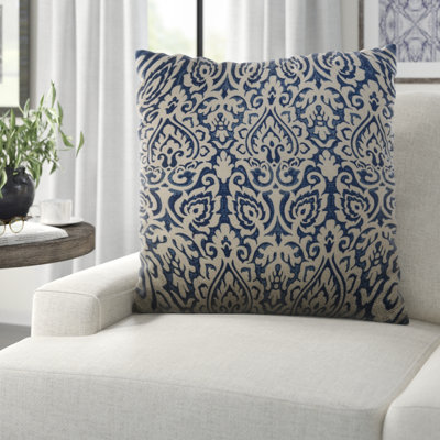 Plumerville Square Cotton Pillow Cover & Insert